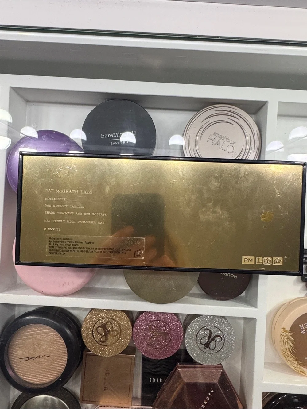 > Authentic Pat McGrath Labs Mothership VII: Divine Rose Eyeshadow Palette